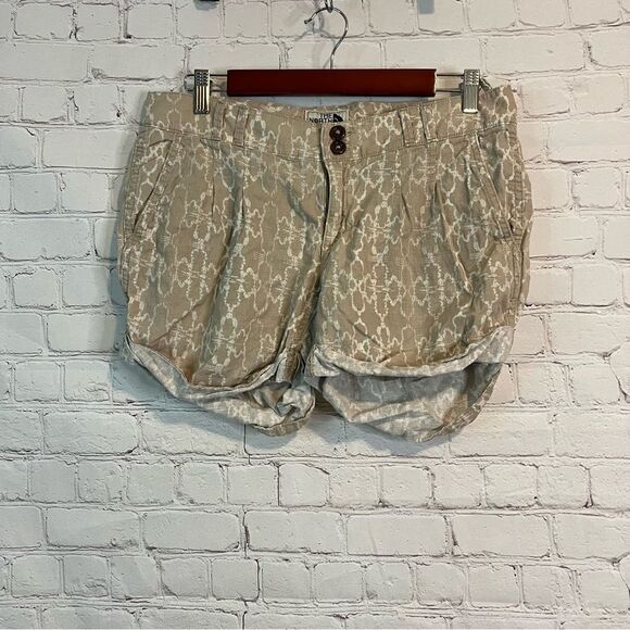 The North Face Linen Blend Shorts size 8 - Picture 1 of 6